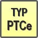 Piktogram - Typ: PTCe